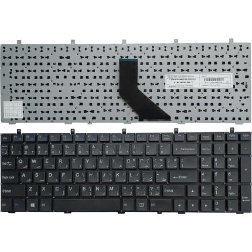 NEW Arabic/AR laptop Keyboard for DNS Clevo W370ET W350ET W370STQ W350ST W355 W670SC W350SS W670SR W370SS no frame