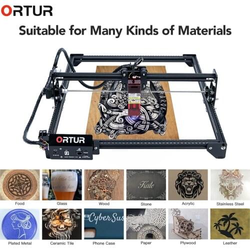 ORTUR Laser Master 2 32-bit Motherboard Laser Engraving Machine Upgraded LU2-4 Second Generation FAC Laser Fixed- Focus Module