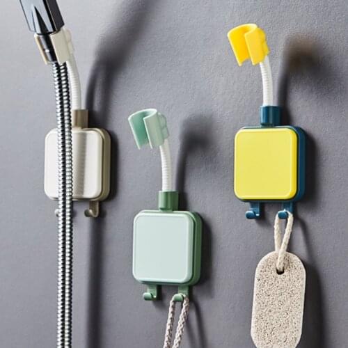 Adjustable Shower Adjusting Bracket Bathroom Shower Head Holder Wall Mounted Hand Shower Holder