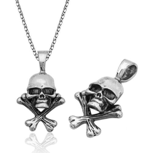 Silver Dry Head Necklace