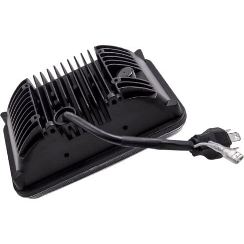 1PC For Toyota 80 Series 4x6Inch LED Headlight Replacement HI/LO DRL For Subaru