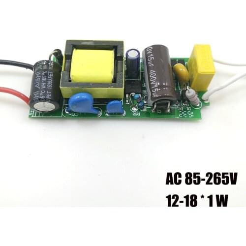 2PCS LED Driver 12-18x1W Constant Current Drive Transformer LED 12W 13W 14W 15W 16W 17W 18W Driver