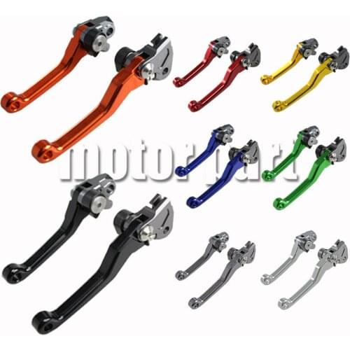 Dirt bikes CNC Pivot Brake Clutch Levers For 2000-2015 Kawasaki KX65 KX250 KX250F KX 65 80 85 125 250 250F Street Bike Offroad