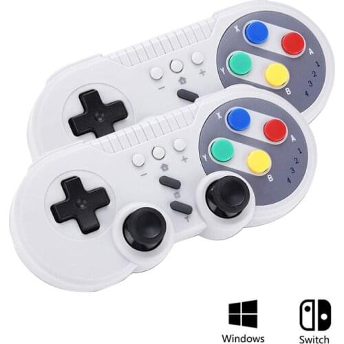 High Quality 1pc / 2pcs Bluetooth Wireless Pro Controller Gamepad Joypad Remote for Nintend Switch Console Gamepads Joystick for