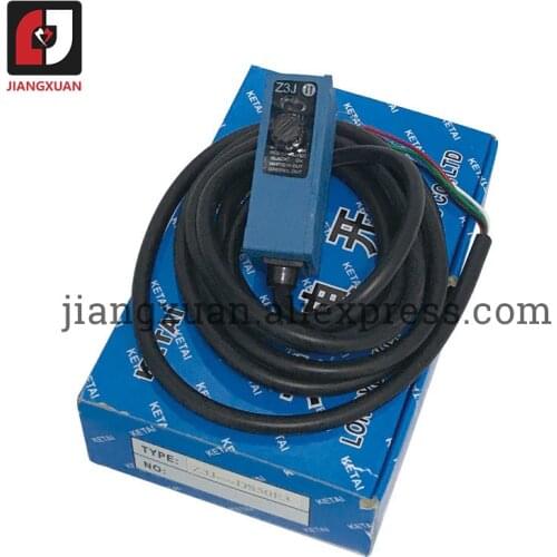 Z3J-DS50E3 KETAI Photoelectric Sensor Photoelectric Color Mark Sensor Bag Making Machine Detect Color Photo-electric eye