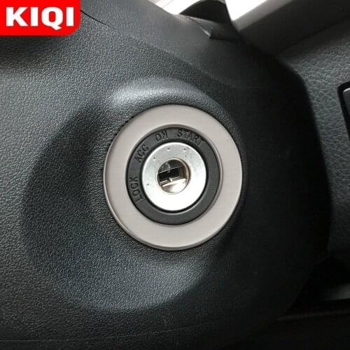 Car Ignition Key Ring Protection Cover Trim Sticker for Toyota Rav4 Rav 4 2014 2015 2016 2017 2018 2019 Accessories
