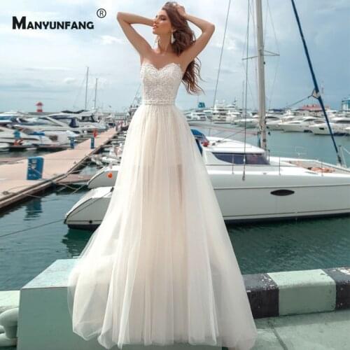 Elegant Knee Length Embroidery Appliques Tulle Sheath Wedding Dress Custom Made Sleeveless Detachable Train 2 IN 1 Bridal Gown