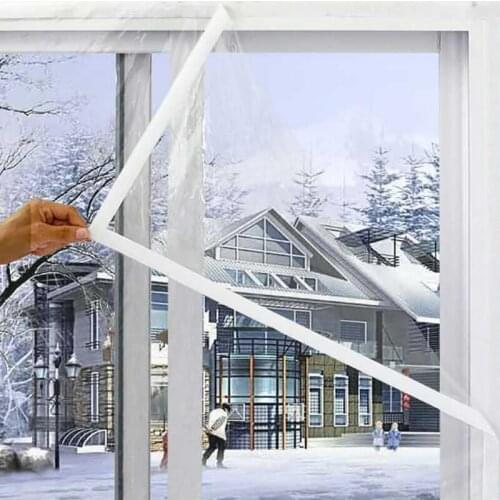 Winter Indoor Windproof Window Film Decorative Window Stickers Curtain Custom Home Warm Window Film Energy-saving Window Film