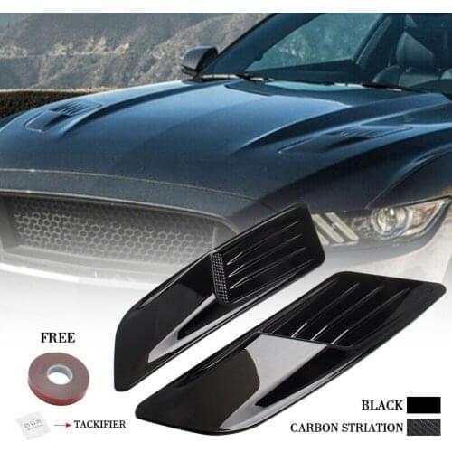 1 Pair Auto Styling Trim Cover Sticker Parts Car Interior Cover Trim Accessories Trim for Ford Mustang 2015-2017