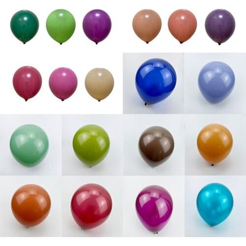 100pcs 10inch Colorful Latex Balloons Wedding Birthday Party Baby Shower Decoration Party Supplies
