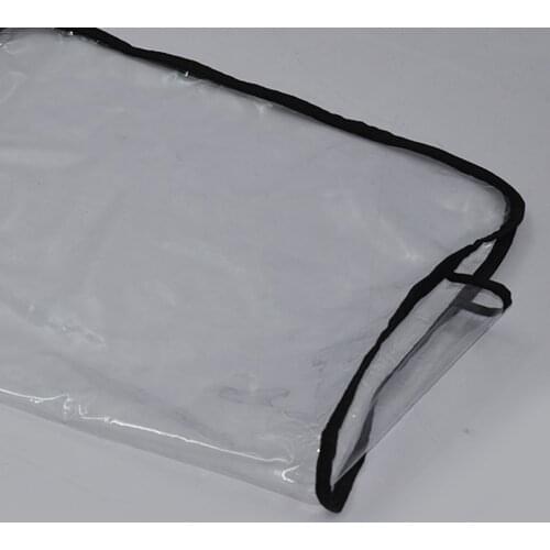 19x17'' Waterproof PVC Hairdressing Salon Chair Back Cover, Plastic Cover for Back of Chair in Hairdressing Hair Salons Chairs