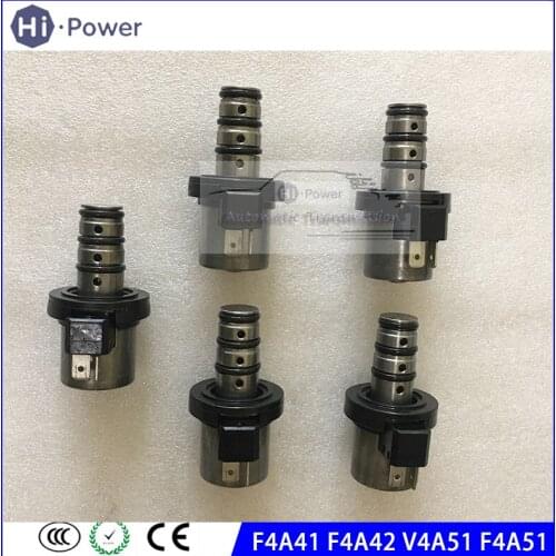 5PCS F4A41 F4A42 F4A51 F4A52 MD758981 Transmission solenoid valve Shift Solenoid for Mitsubishi for Hyundai/Kia