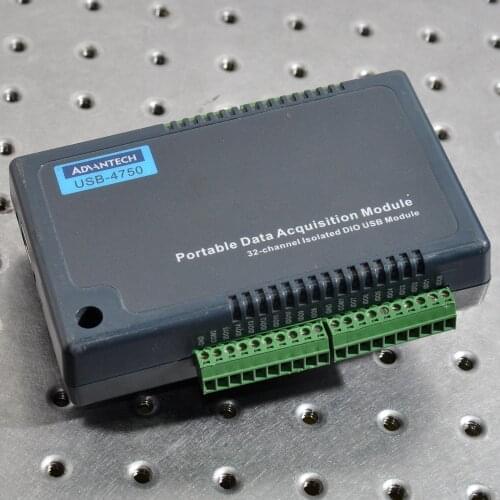 Advantech USB-4750 digital I/O USB module with 32-channel isolation protection