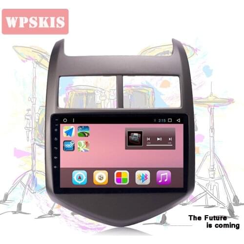 Android 10.0 2din car dvd player for Chevrolet Aveo 2 2011-2015 gps navigation 9 Inch wifi 4-core car stereo head unit