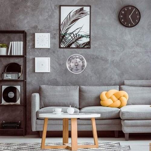 Type Barometer with Thermometer Hygrometer Weather Station Barometric Pressure Measures Simplicity & Easy Reading