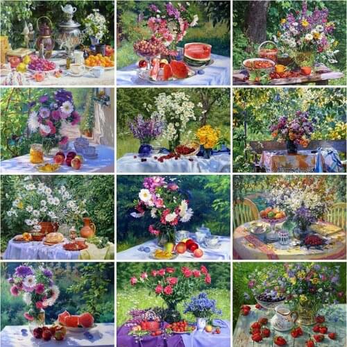 Evershine 5D DIY Diamond Painting Daisy Craft Kit Diamond Embroidery Flower Cross Stitch Spring Home Decorations