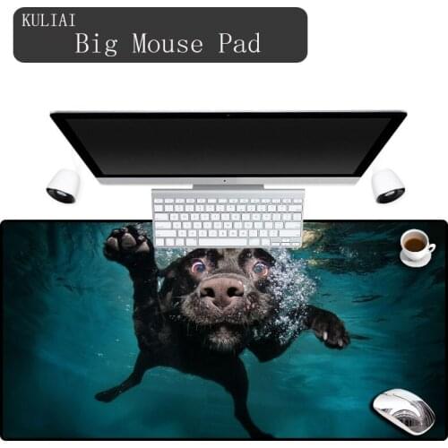 XGZ Funny Puppy Face Mouse Pad Size 30X60-40X90 A Variety of Optional Professional Custom Rubber for Home Office PC Notebook