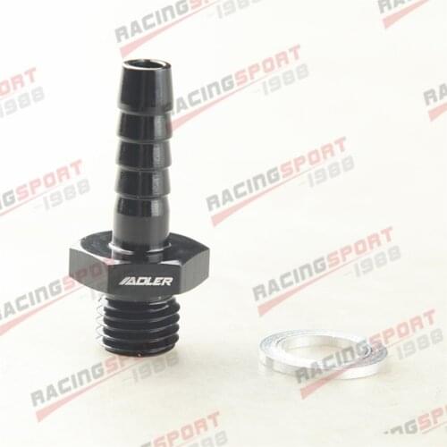 M12 x 1.5 To 5/16" (8mm) Barb Fitting For B-osch 044 Fuel Pump Inlet BLUE/BLACK/SILVER