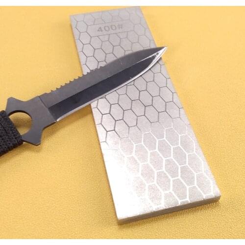 Professional Knife Sharpening Stone Diamond Polishing Knife Sharpener Sharpening Stone 180*60*5 mm whetstone 400/1000 Grit
