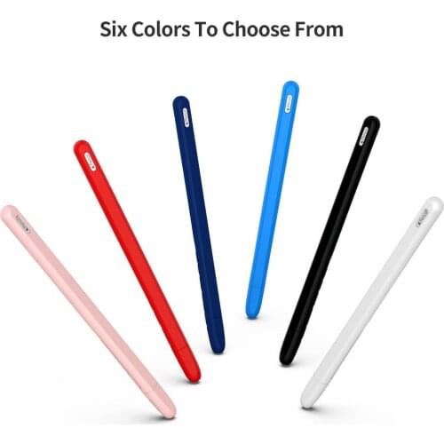 Silicone Case For Apple Pencil 2 Cradle Stand Holder For iPad Pro Stylus Pen Protective Cover