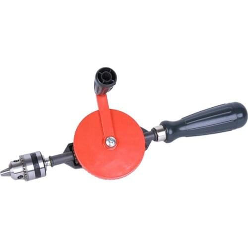 Steel Hand Drill 3/8 Inch Wenwan Woodworking Carpenter Manual Punch Tool Hand Drill