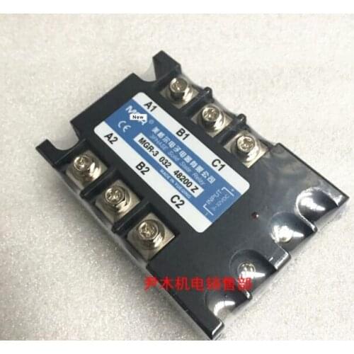 Three-phase solid state relay DC control AC 200A MGSSR MGR-3 032 48200Z