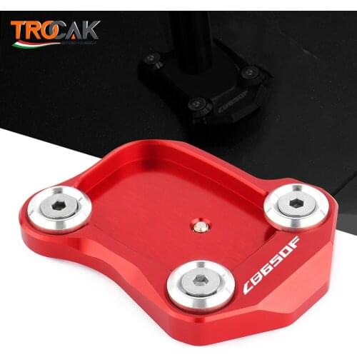 For Honda CB650F CB650 F CB 650F 2019 2018 2017 2020 Accessories Motorcycle Foot Side Stand Enlarge Extension Pad Support Plate
