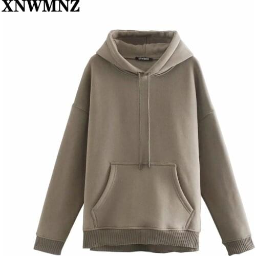 Женские длинные толстовки XNWMNZ China At AliExpress