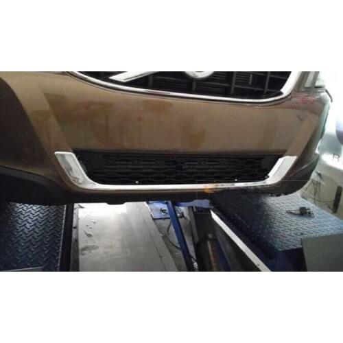 ABS Chrome Front Grill Decoration Cover Bar Trims For VOLVO XC60 XC 60 2009 2010 2011 2012 2013