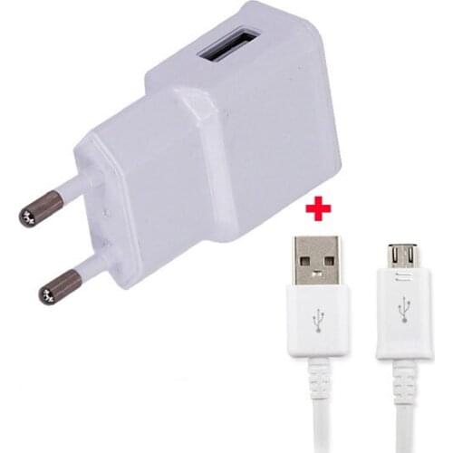 2A EU Plug Adapter Mobile Phone Charger+USB Data Cable For HTC One S9,Asus Zenfone Go ZB551KL,For Lenovo Vibe C,K8/K8 PLUS