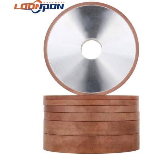 Diamond Grinding Wheel 100mm 180 Grit Cutter Grinder Grinding Circle Wheels for Tungsten Steel Milling Sharpener Cutter Tool 1Pc