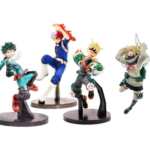 Anime Cartoon Figure My Hero Academia PVC Figurine Bakugo Katsuki Action Figure Collectible Model Toys For Children