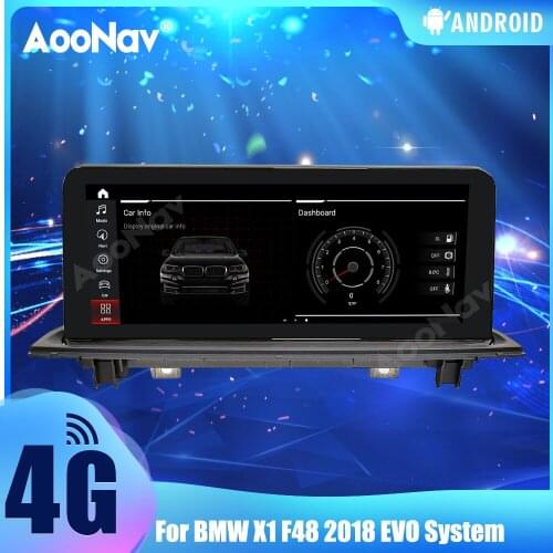 2 Din Car Radio For BMW X1 F48 2018 EVO System Android 11 Touch Sceen GPS Navigation Autoradio Multimedia Player