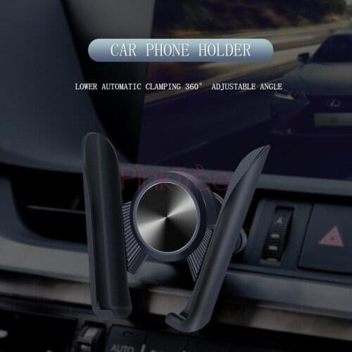 Car Phone Holder 360 Rotation Holder for Phone in Car Air Vent Mount For Toyota C-HR CHR Camary Car Styling Accessories