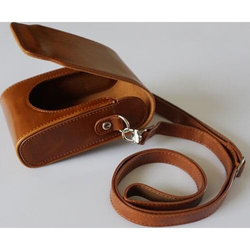 PU Leather Case camera Bag Cover for Canon G9X SX730 SX720HS SX710 SX700HS G7X MarkII N100 SX220 SX740HS portable camera pouch