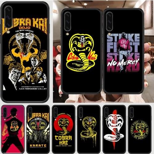 Cobra Kai Season 2 Phone case For Samsung Galaxy A 3 5 7 8 10 20 21 30 40 50 51 70 71 E S 2016 2018 4G black 3D back pretty