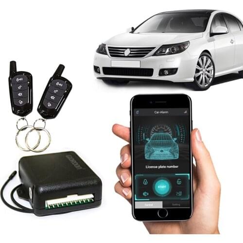 Mobile phone control Automatic Trunk Opening car alarm system keyless entry system central locking car car security autorun