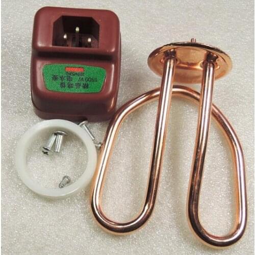 220V 1500W Coffee teapot copper heating core tube Classic Round Electric heating kettle heat pipe core