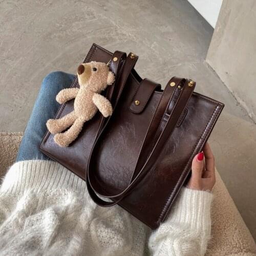 2020 Hot Sale Trend Women Handbag Large Capacity Totes For Women High Quality PU Leather Shoulder Bags Ladies Sac A Main