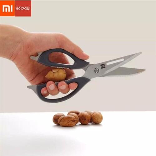 Youpin HuoHou Multifunctional Kitchen scissor Detachable scissors Nutcracker Bottle opener Bone Cutter Cook Tool shear cut Poult