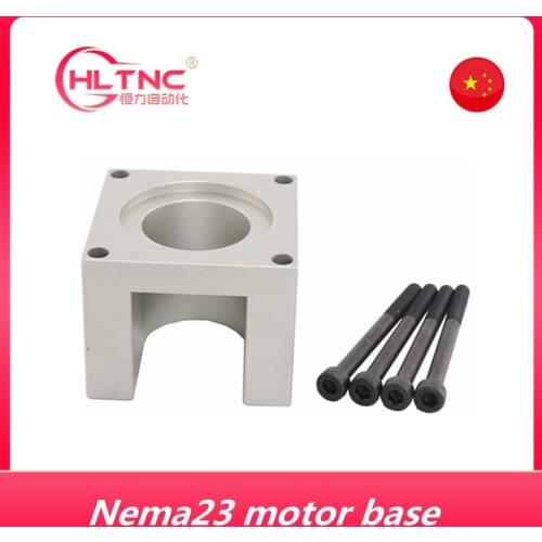 Nmea23 stepper motor mount Aluminum alloy 57HS stepper motor mount bracket for CNC part