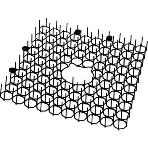 Plastic Anti Cat Poking Pad Mandrel Garden Green Plant Protection Tool Animal Repeller Nail Pad (Split Join)