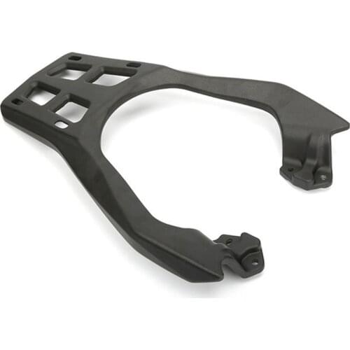 Motorcycle Luggage Tail Rack Box Black Carrier Rack Support Holder Saddlebag Cargo Shelf Bracket For Mi0125 Accessories Aluminum