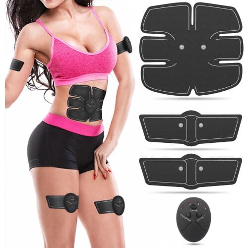 Ultimate Abs Slim Stimulator Abdominal Muscle Training Toning Belt Waist Trimmer EMS Wireless Muscle Exerciser Stimulator