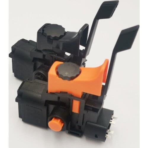 6A 250V AC Speed Governing Latching Action Trigger Switch for Bosch 500 Drill