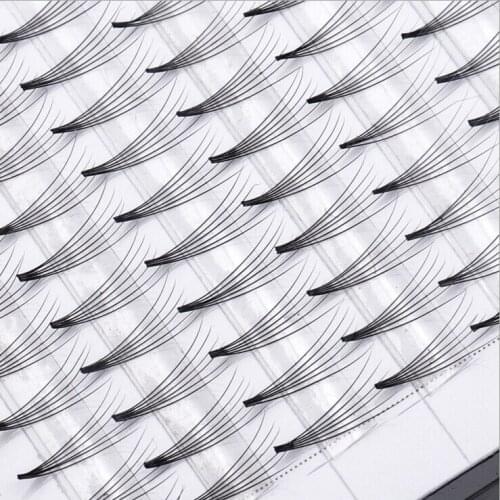 HBZGTLAD handmade luxury Lash Premade Volume Lash Fans 6D Volume Fans Semi Permanent Individual Eyelash Extensions free shipping