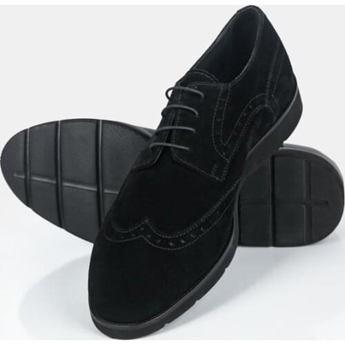 Modern Comfortable Stylish Four Season Mens Shoes Hand Painted Personalized 100% Genuine Leather