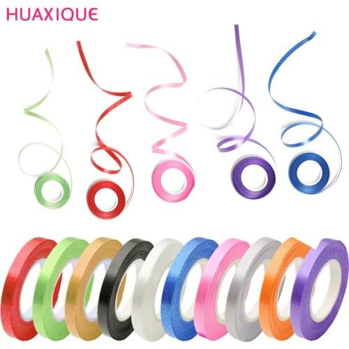 10PCS 10M Balloons Ribbons For Party Decoration Ribbon Birthday Wedding Decoration DIY Accessories Supplies