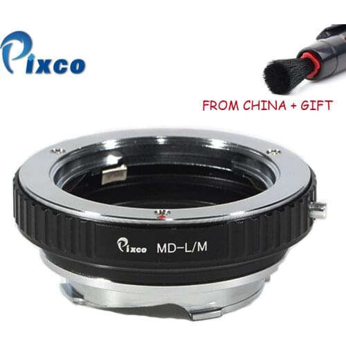 Pixco Lens Adapter for MD-L/M Lens Adapter Suit for Minolta MD Lens to Leica M10-D M10-P M10 Typ 262 Type 240 Monochrom Typ 246