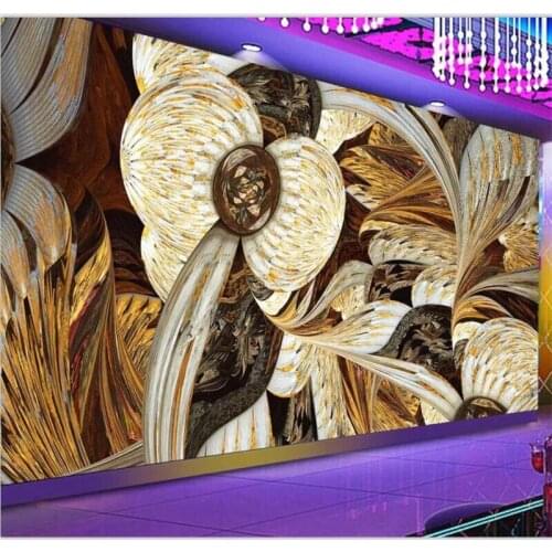 Beibehang Wallpaper custom large high-end trend diamond art dynamic metal music carnival bar KTV background wall wallpaper